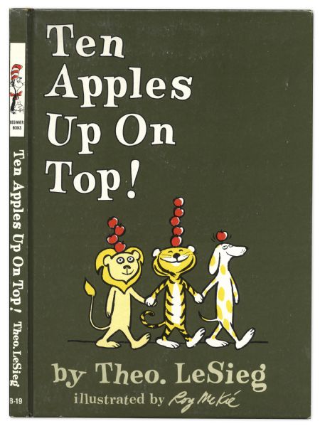 dr seuss books ten apples up on top