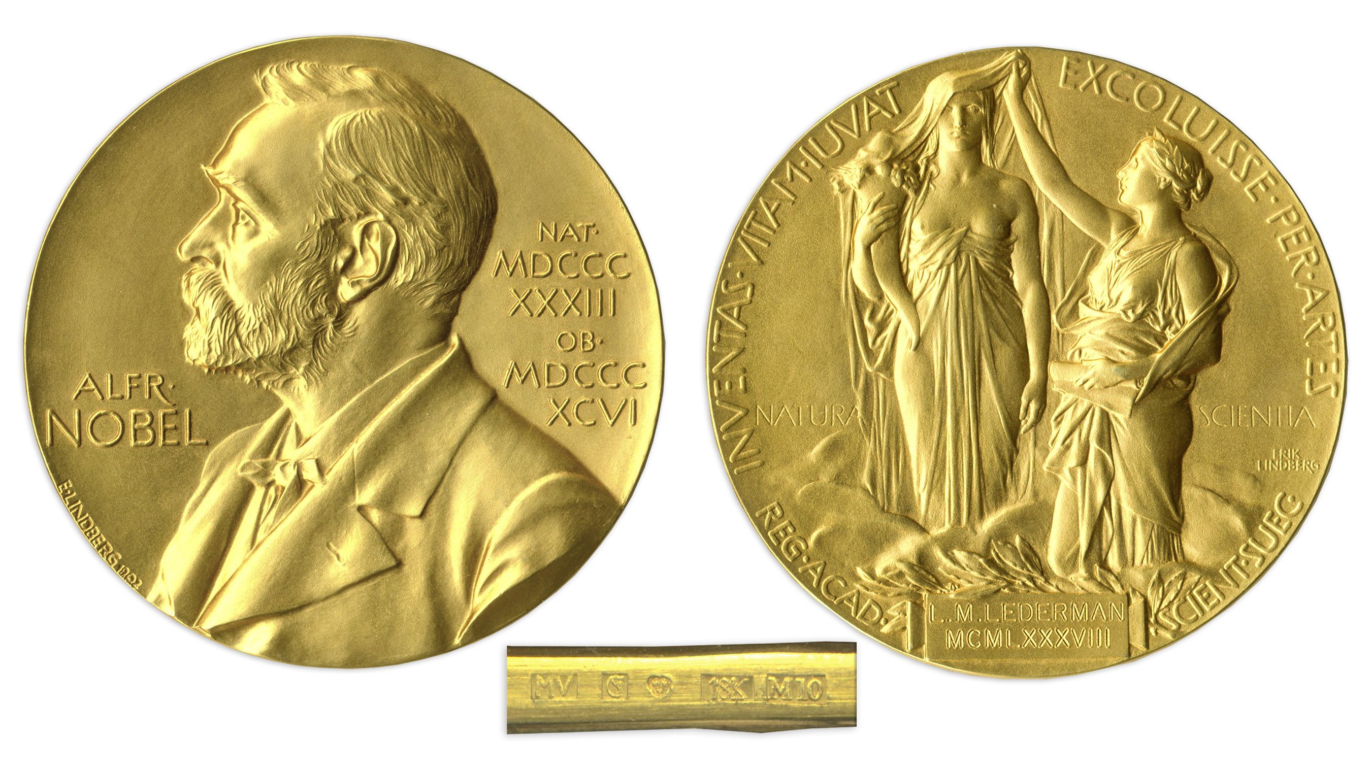 Lot Detail - Nobel Prize Awarded to Physicist Leon Lederman in 1988 ...