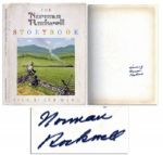 Norman Rockwell Signed First Edition of The Norman Rockwell Storybook -- 1969