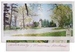 Norman Rockwell Signed Lithograph of His Springtime on Stockbridge