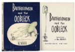 Dr. Seuss Bartholomew and the Oobleck First Printing -- With Original Dustjacket
