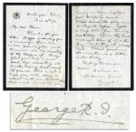 King George V Autograph Letter Signed From the First Year of His Reign
