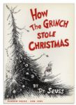 True First Edition, First Printing of ''How The Grinch Stole Christmas'' in Beautiful Condition -- With Well-Preserved Dustjacket