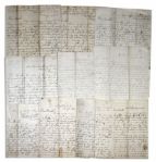 Large 81 Letter Lot by Civil War Soldier -- With Gettysburg & Fredericksburg Content -- ''...I have almost forgotten what it is that has brought me here; to kill and destroy human beings...''