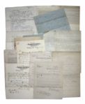 Large 81 Letter Lot by Civil War Soldier -- With Gettysburg & Fredericksburg Content -- ''...I have almost forgotten what it is that has brought me here; to kill and destroy human beings...''