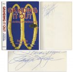 Ray Kroc Signed First Edition of Grinding It Out: The Making of McDonalds