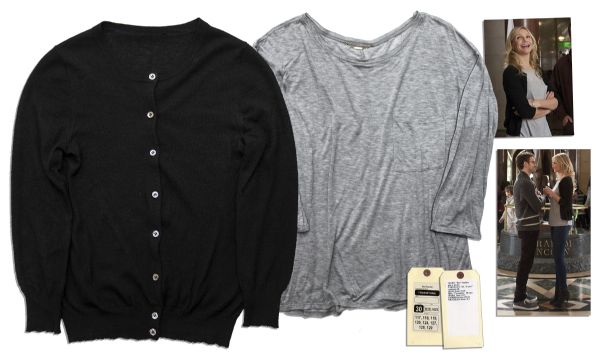 Cameron Diaz ''Bad Teacher'' Wardrobe -- Cashmere Sweater & The Row Brand Shirt