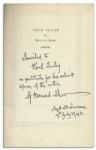 George Bernard Shaw's ''Nine Plays'' Signed