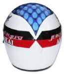 Jean Alesi Race-Worn Helmet -- From 1997 Formula One Season -- Accompanied by LOA Signed by Alesi Himself -- From Jean-Pierre Papin's Collection