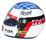 Jean Alesi Race-Worn Helmet -- From 1997 Formula One Season -- Accompanied by LOA Signed by Alesi Himself -- From Jean-Pierre Papin's Collection