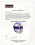 Jean Alesi Race-Worn Helmet -- From 1997 Formula One Season -- Accompanied by LOA Signed by Alesi Himself -- From Jean-Pierre Papin's Collection
