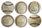 1934-35 Detroit Tigers Signed Baseball -- Team Won Back to Back Pennants Those Years & Won The World Series in 1935 -- Signed by Hank Greenberg, Charles Gehringer & More