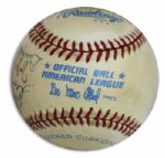 1934-35 Detroit Tigers Signed Baseball -- Team Won Back to Back Pennants Those Years & Won The World Series in 1935 -- Signed by Hank Greenberg, Charles Gehringer & More