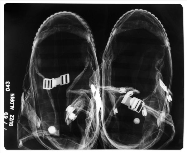 Four X-Ray Radiographs of Apollo 11 Items Worn by the Astronauts & Left on the Moon -- Radiographs Were Taken by NASA Nine Days Before the Apollo 11 Launch