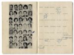 Lee Harvey Oswald Thrice-Signed Junior High School Yearbook & Signed Graduation Cap From 1955 Consigned to Us from a Classmate