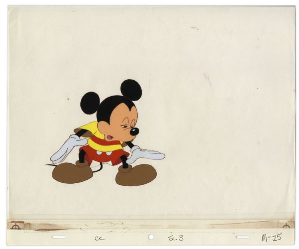 Mickey Mouse Animation Cel by Walt Disney Co.