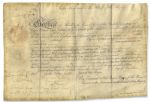 King George IV Document Signed While He Served as Prince Regent -- Military Appointment