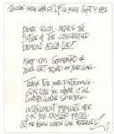 S. Clay Wilson Original Drawing -- Underground Cult Artist's Depiction of His Famous ''Ruby The Dyke'' Was Drawn in September 1992