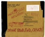 S. Clay Wilson Original Drawing -- Underground Cult Artist's Depiction of His Famous ''Ruby The Dyke'' Was Drawn in September 1992