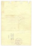 Dwight Eisenhower Typed Letter Uniquely Signed ''Ike Eisenhower'' -- ''...We are up to our necks in work...''