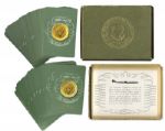 President Dwight D. Eisenhower Double Deck of Cards Used Aboard His Presidential Aircraft