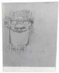 Maurice Sendak Signed Sketch