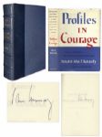 President John F. Kennedy Signed Profiles in Courage -- Beautiful, Uninscribed Copy -- With COA From University Archives