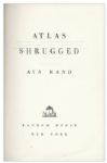 Ayn Rand Signed First Edition of ''Atlas Shrugged'' -- With PSA/DNA COA