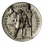 Silver Medal From the 1912 Summer Olympics, Held in Stockholm, Sweden