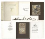 Charles Swinburne Limited First Edition of The Springtide of Life -- Signed by Illustrator Arthur Rackham