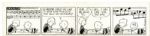 Charles Schulz Hand-Drawn Peanuts Comic Strip From 1959 -- Featuring Charlie Brown & Schroeder
