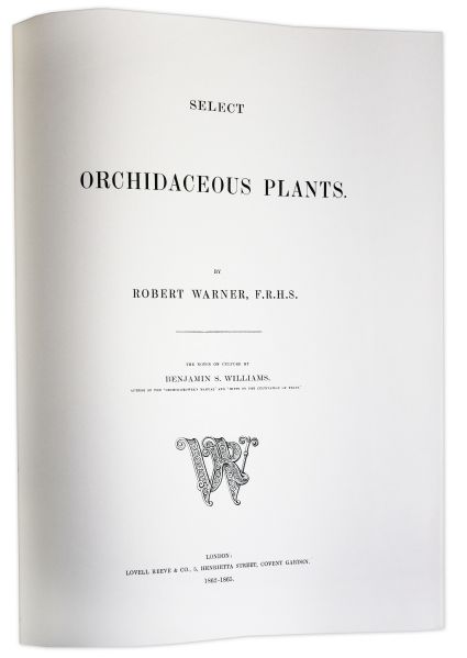 Raymond Burr Personally Owned Limited Edition of ''Select Orchidaceous Plants'' -- Dedicated Personally to Burr in 1975