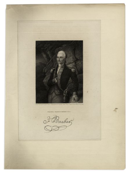 Revolutionary War Hero Francis Barber Autograph Letter Signed -- Regarding the Sullivan Expedition of 1779 -- ''...our united force will commence a rapid movement against the five nations...''