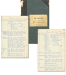 New York City Police Department Log Book -- Records Incidents in the Larchmont Luxury Community From 1931-1932