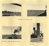 WWII German Luftwaffe Rare Photograph Album -- 189 Photos With Captions