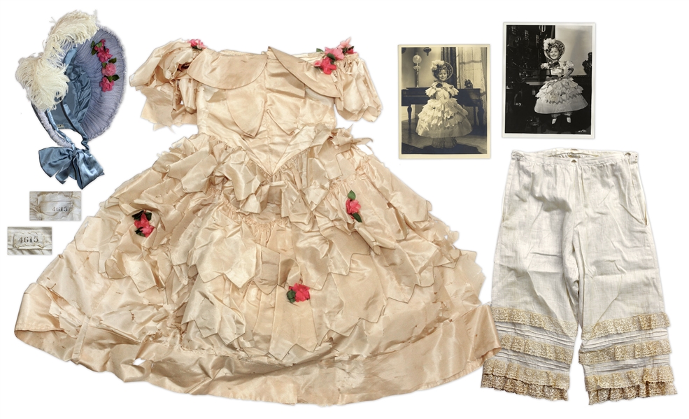 Shirley Temple Lot of 57 Screen-Worn Costumes From Her Most Beloved Films