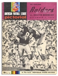 Lot of 11 Vintage Football Programs -- Ranging From 1947-1964 -- Yankees, Lions, Dons, Colts, Dodgers, 49ers, Patriots, Bills, Oilers, Broncos, Raiders, Chargers, Redskins & Bears