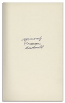 Norman Rockwell Signed Autobiography ''My Adventures as an Illustrator''
