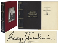 George Gershwin Signed Limited First Edition of George Gershwins Songbook -- Beautiful Copy Signed by Gershwin & Illustrator Constantin Alajalov in 1932