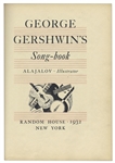George Gershwin Signed Limited First Edition of ''George Gershwin's Songbook'' -- Beautiful Copy Signed by Gershwin & Illustrator Constantin Alajalov in 1932