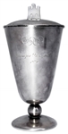 1936 Olympic Silver Trophy Given at the ''Sternfahrt'' Motorsports Rally