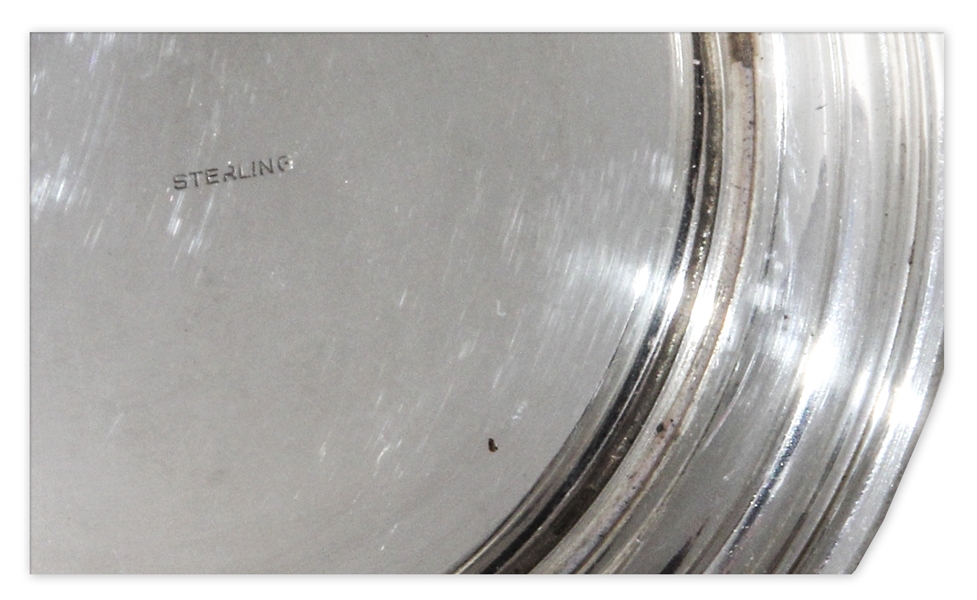 ''Perry Mason'' TV Guide Award Nomination Bowl From 1963 -- Personally Owned by Raymond Burr