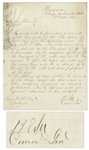 Robert E. Lee Early War-Dated Document Signed as Commanding General -- Regarding Mail for Confederate Troops & Felling of Trees Just After Lees First Battle of Cheat Mountain