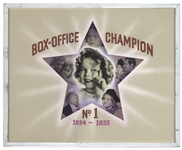 Lot of 4 ''Box-Office Champion No. 1'' Awards for Shirley Temple From 1934-1937 -- From the Important Poll of Movie Theater Owners That Would Make or Break Hollywood Careers