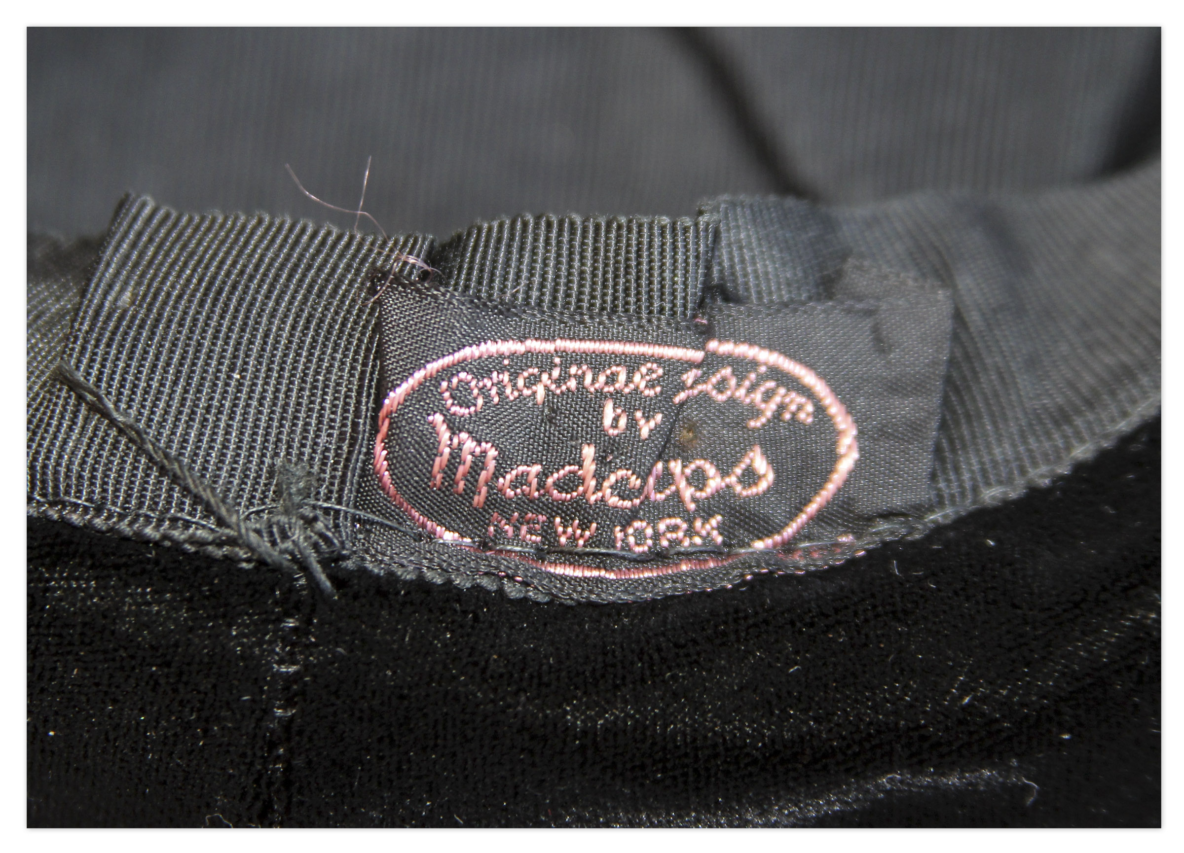 Lot Detail - Marilyn Monroe Personally Owned Black Velvet Hat ...