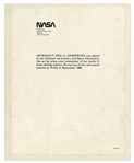 Neil Armstrong Uninscribed Signed Photo in His White Spacesuit -- With Steve Zarelli COA