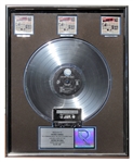 Guns N' Roses RIAA Multi-Platinum Record Award for ''G N' R Lies'' -- From George Marino Estate