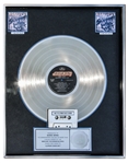Bon Jovi RIAA Multi-Platinum Record Award for ''Slippery When Wet'' -- From George Marino Estate