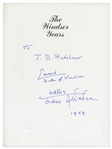 Duke and Duchess of Windsor Signed Book, ''The Windsor Years'' -- With Additional Signed Photo by Wallis Simpson