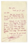 Keith Richards Autograph Letter Signed From 1965 -- ''...It is difficult to catch what Mick sings...''